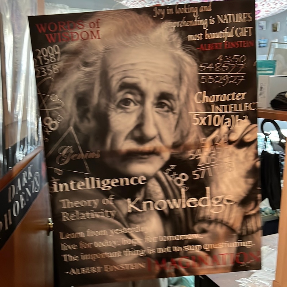 Einstein poster